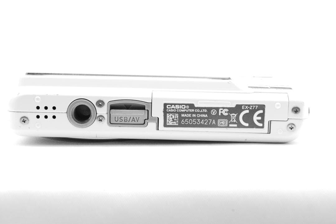 美品】CASIO EXILIM EX-Z77 動作確認済 充電器新品 SD付