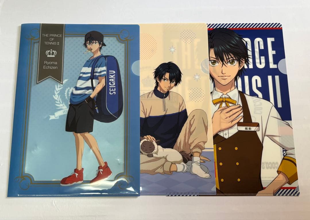 新テニスの王子様 越前リョーマ クリアファイル まとめうり - メルカリ