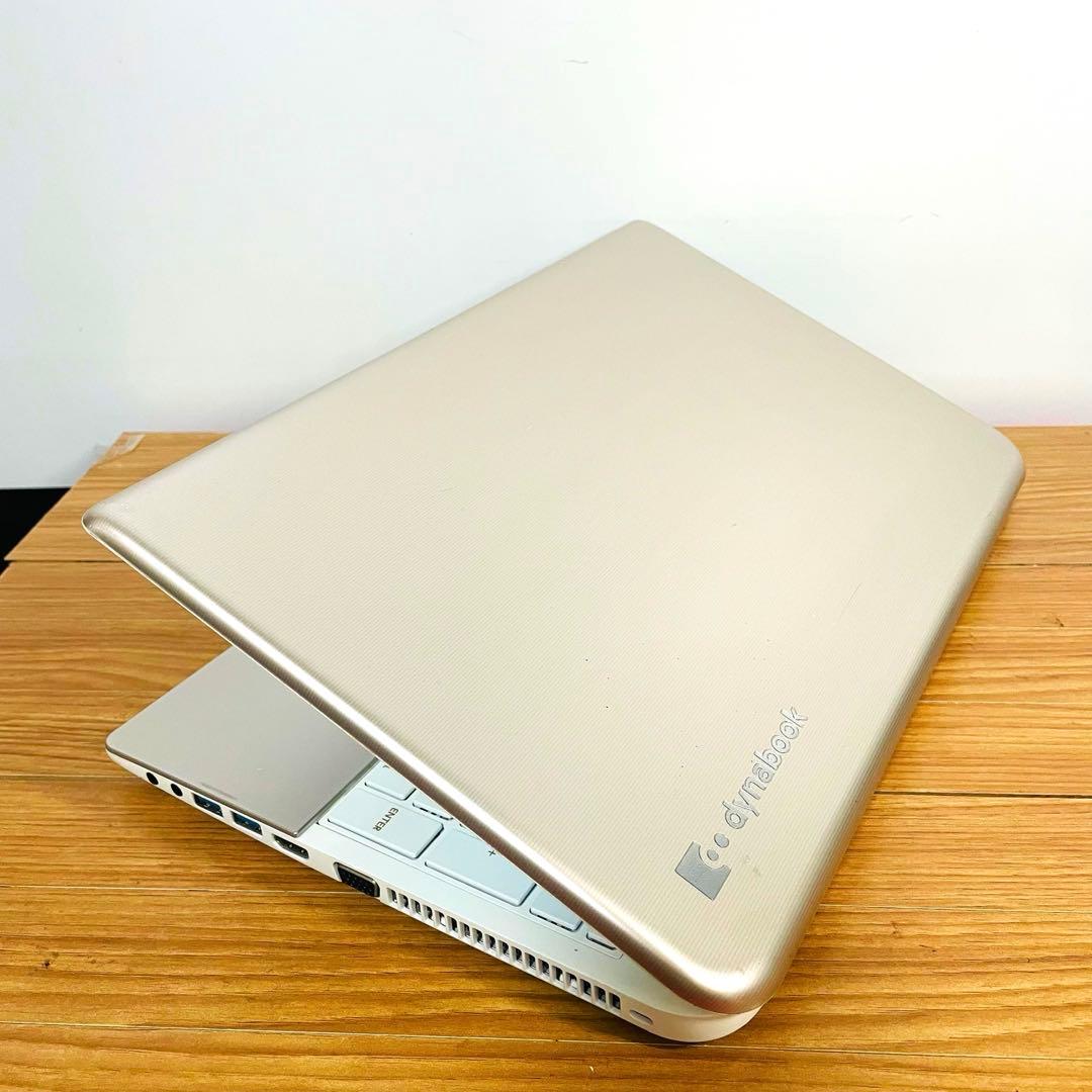 東芝ホワイトSSDノートPC win11オフィス カメラDVD Wi-Fi