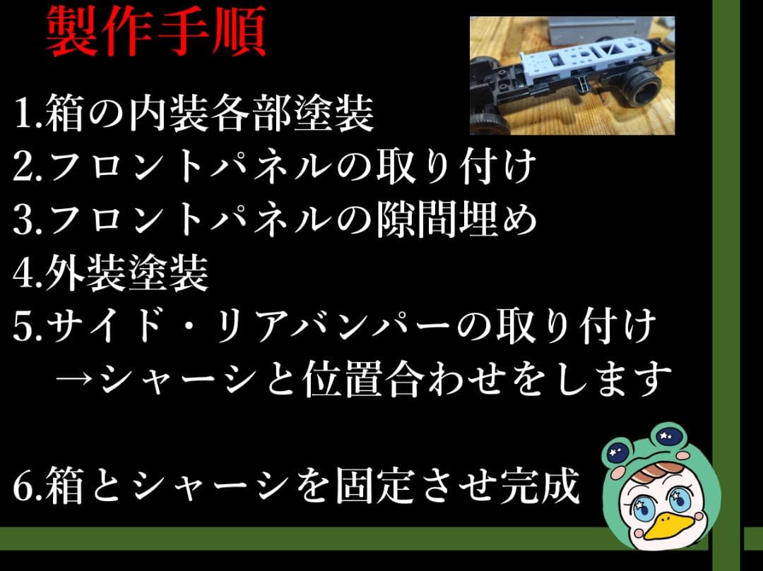 部品のみ】アオシマ 1/32 デュトロ専用冷凍箱化キット - メルカリ