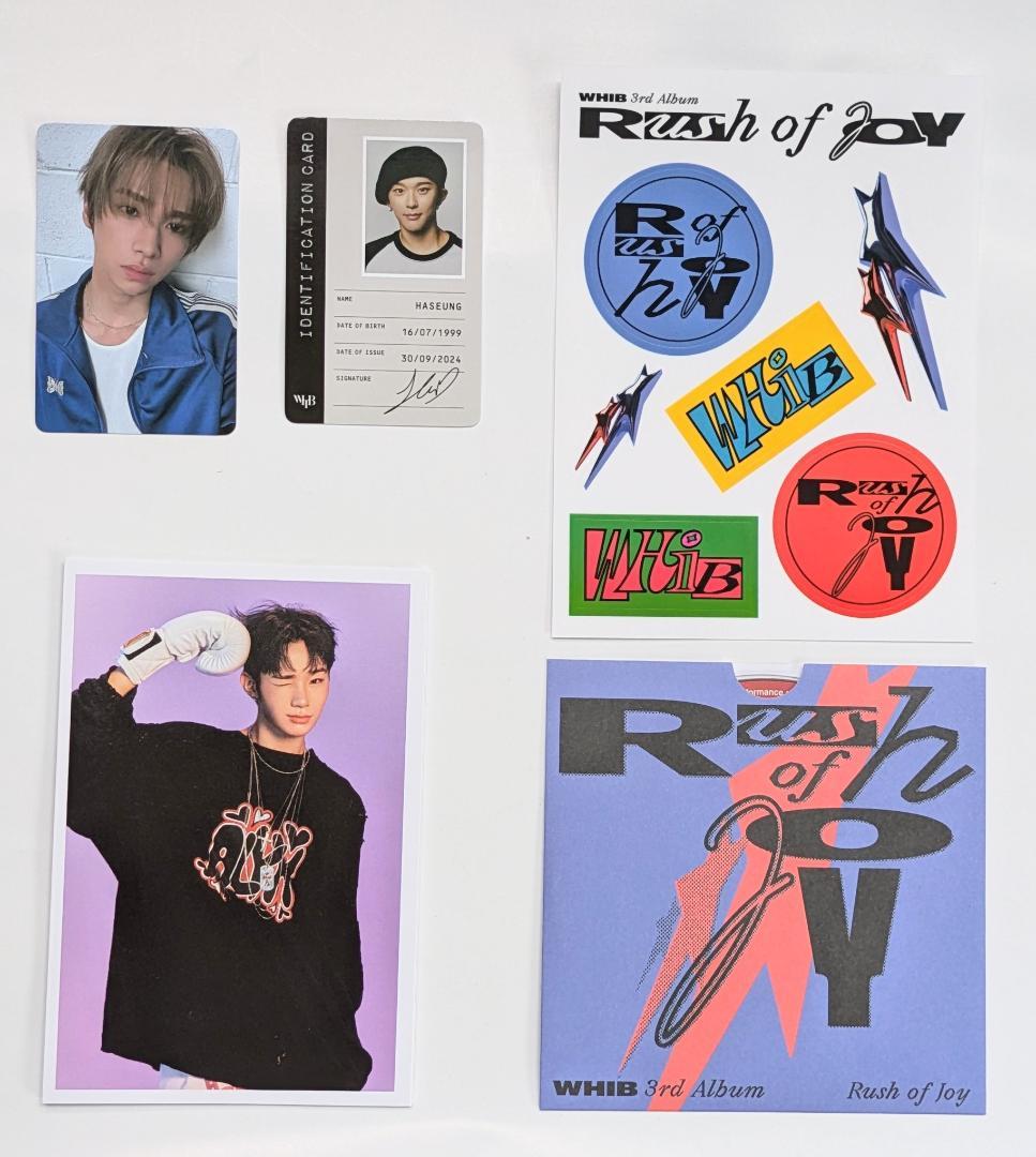☆非売品◇直筆サインCD◇WHIB◇Rush of Joy◇韓国◇KPOP - メルカリ