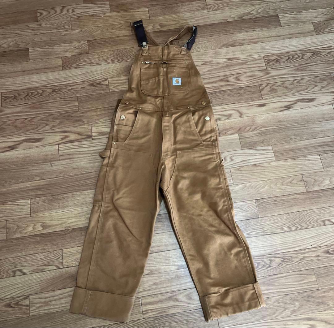 Carhartt オーバーオール　30✖︎32 中古・古着通販】CarHartt (カーハート) オーバーオール インディゴ