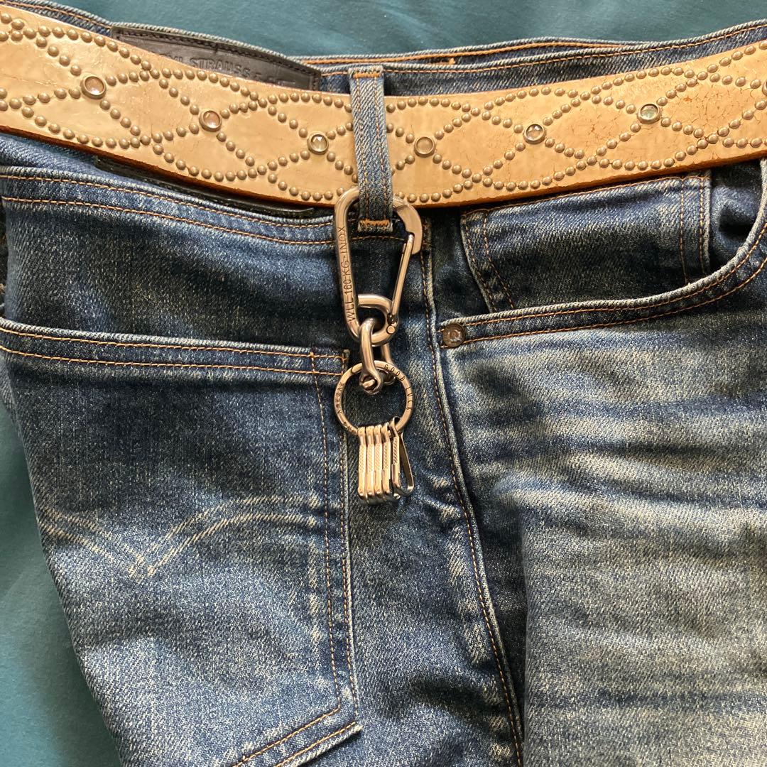 wichardカラビナ&シャックル 1950年代復刻キーリング使用 キーホルダー