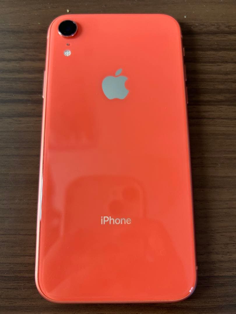 iPhone XR 64GB コーラル SIMフリー バッテリー95% 美品 - メルカリ