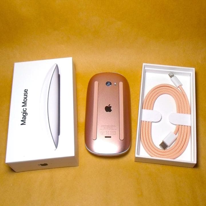 Apple Magic Mouse -Pink . iMac付属限定色ピンクSP - メルカリ
