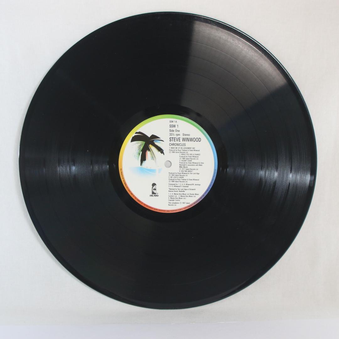 英LP Steve Winwood Chronicles UKオリジ初期プレス - メルカリ