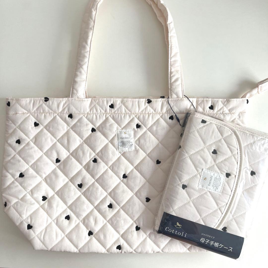 Cottoli＊マザーズバッグ2点セット Cottoli ＊マザーズバッグ2点セット - メルカリ