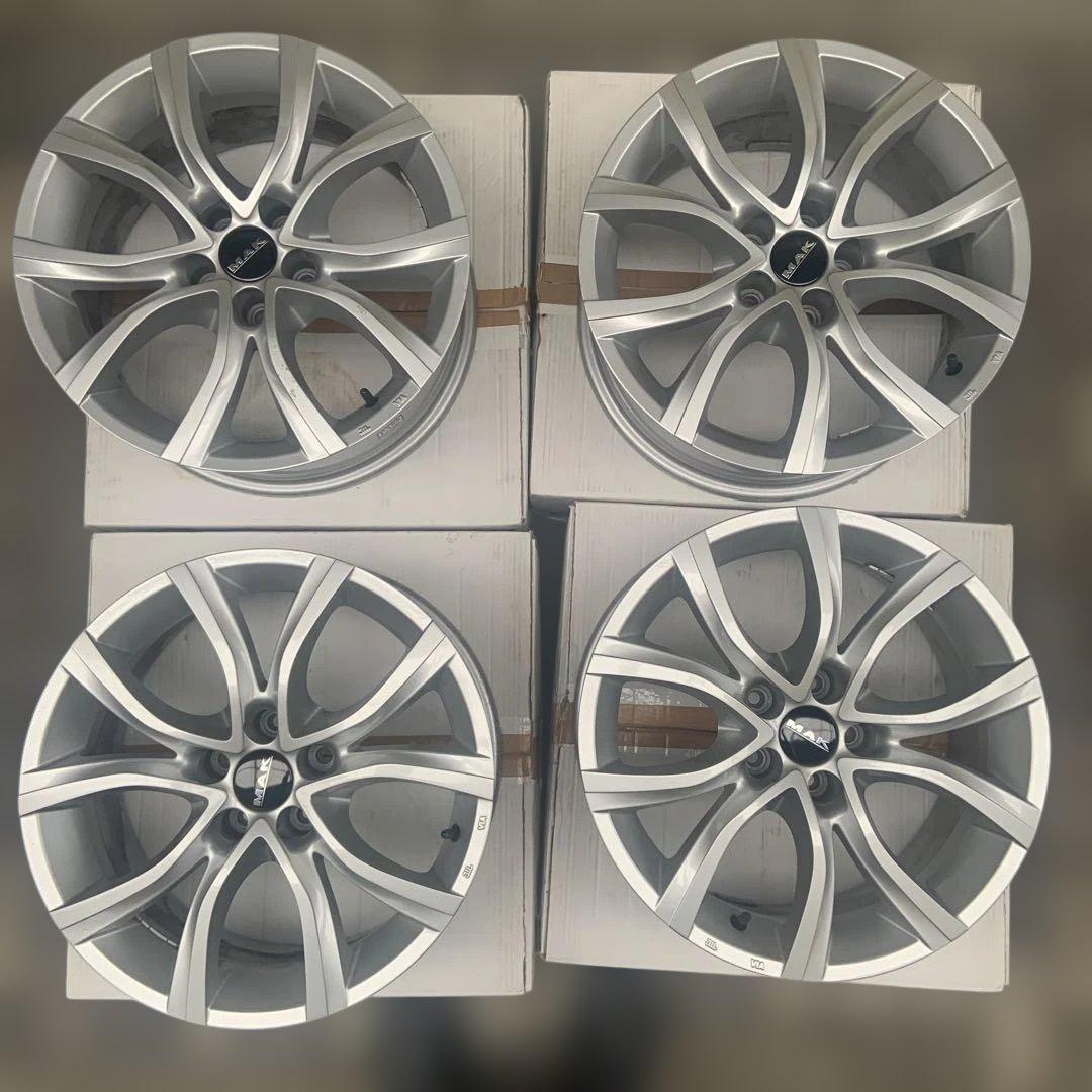 MAK 17インチ シルバー ホイール 5スポーク 車用ホイール mak 17インチ」の人気商品一覧 | 安い商品を通販サイト