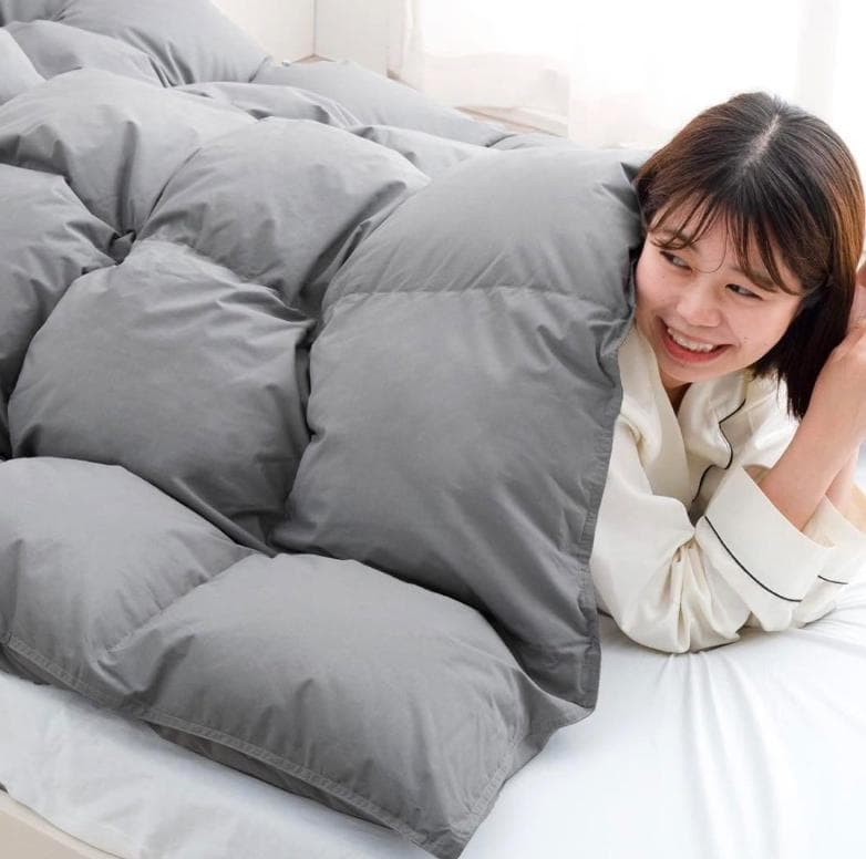 タンスのゲン 羽毛布団 シングル [更に暖かい30マス立体キルト] タンスのゲン 羽毛布団 シングル 羽毛ふとん 掛け布団 洗える 冬用