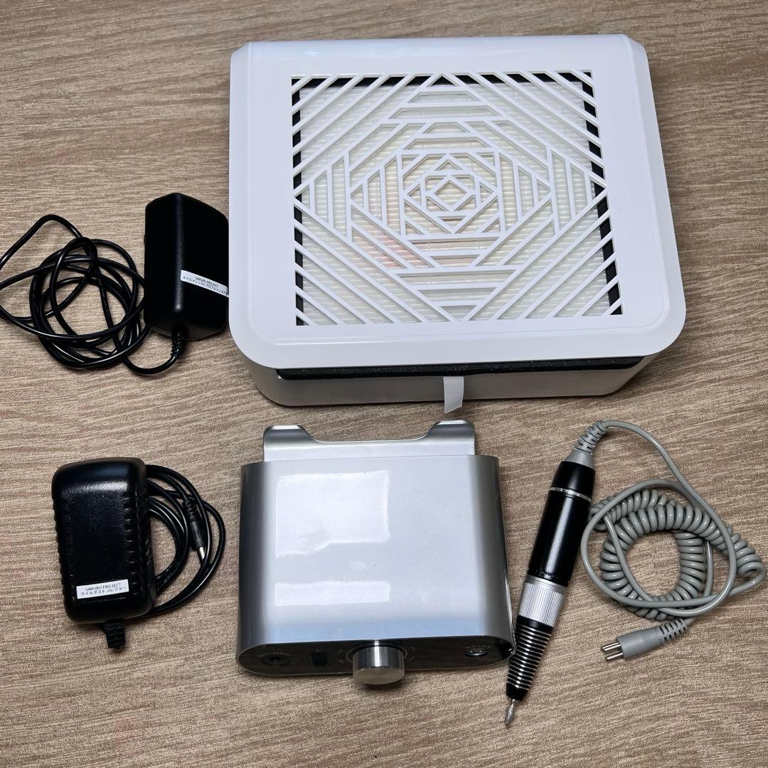 【閉店セール】サルルプロジェクト ネイルマシン 集塵機セット 楽天市場】＼ネイリストYouTuberが監修／ ネイルマシン ネイルダスト