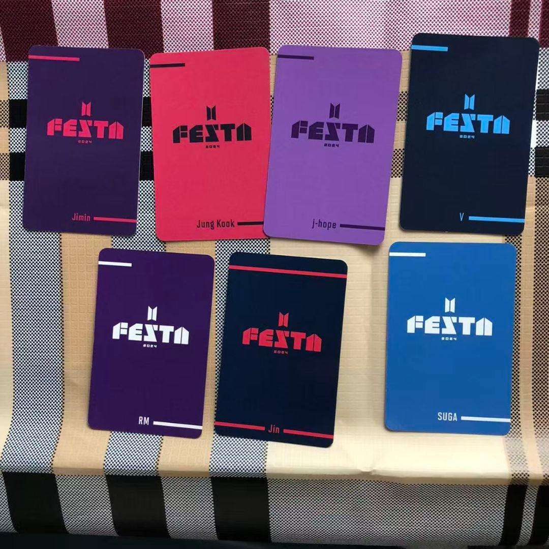 BTS FESTA 2024 韓国 ARMY ラウンジ 特典 トレカ 7枚