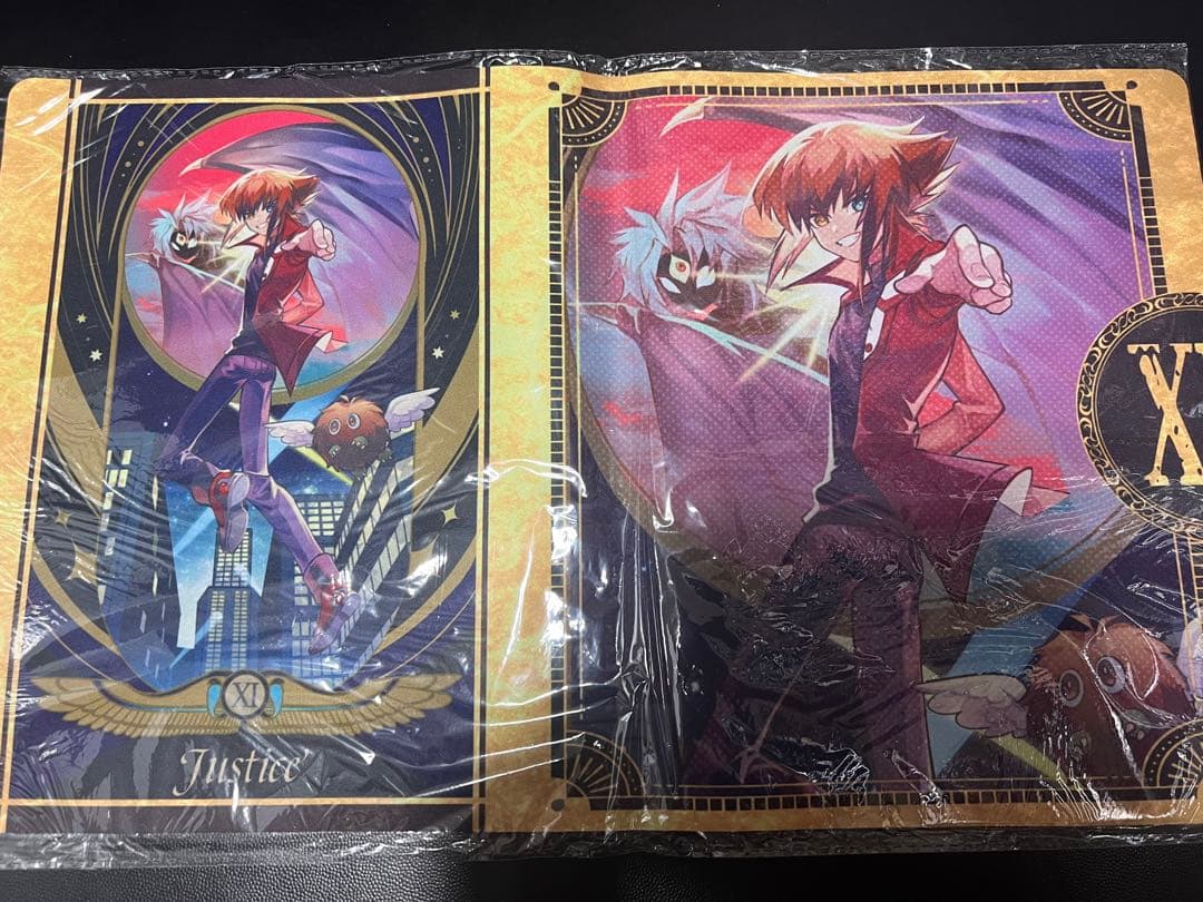 遊戯王 GX 遊城十代 ハネクリボー HERO タロット プレイマット - メルカリ