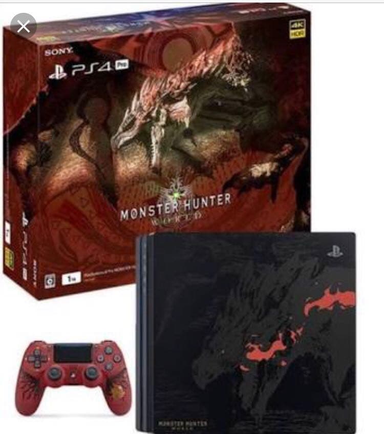 『即決不可』PS4 Pro 1TB  リオレウスエディション PlayStation 4 Pro (プレイステーション4 プロ) MONSTER HUNTER