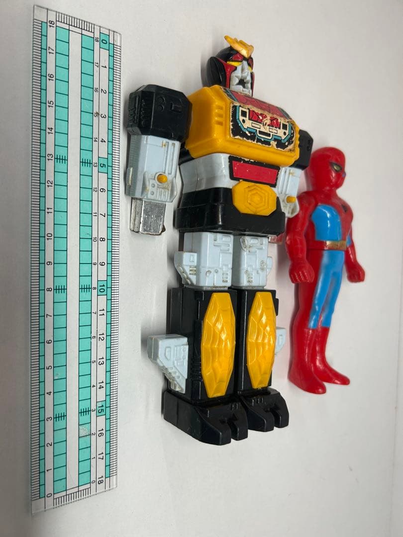 ポピー スパイダーマン レオパルドン セット 当時物 東映 ソフビ