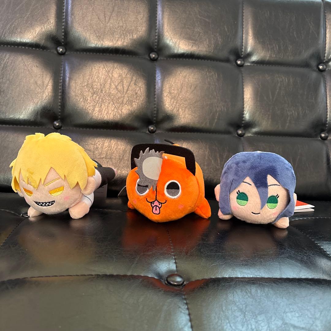 劇場版『チェンソーマンレゼ篇』寝そべりぬいぐるみ“デンジ&ポチタ