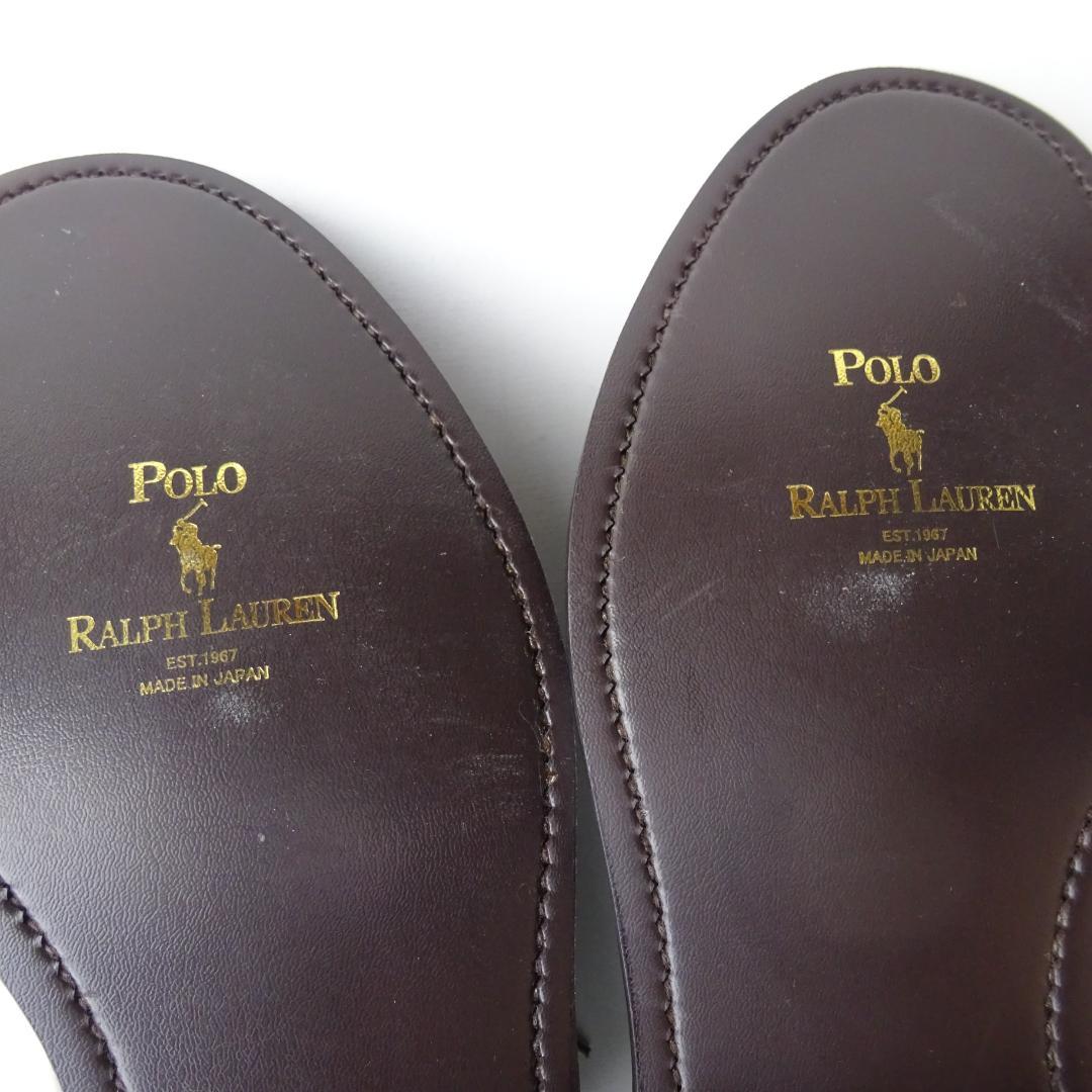 日本製新品廃盤ポロラルフローレン リーガル製 チャッカーブーツ 25.0