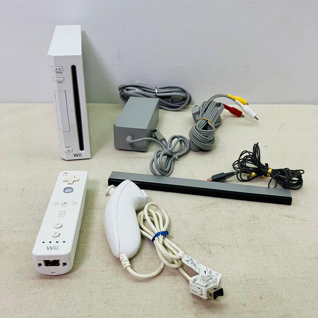 任天堂 Nintendo Wii 本体 ホワイト 動作確認済み ③ - メルカリ