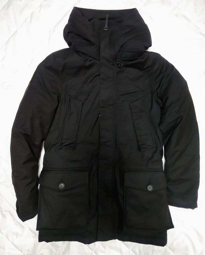 ウールリッチマウンテンパーカー ウール、シルク混紡 ブラック WOOLRICH（ウールリッチ）公式オンラインストア