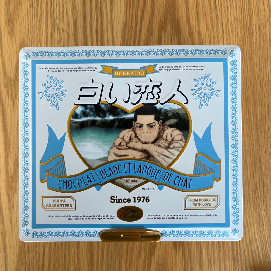 缶のみ☆白い恋人 ゴールデンカムイ コラボ缶 月島軍曹 - メルカリ