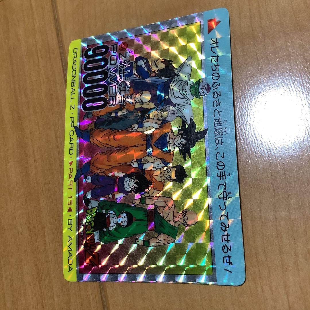 貴重　ドラゴンボール　アマダ　PPカード　Z戦士大集合 ドラゴンボールZ アマダ パート15 PPカード No.172【Z戦士大集合