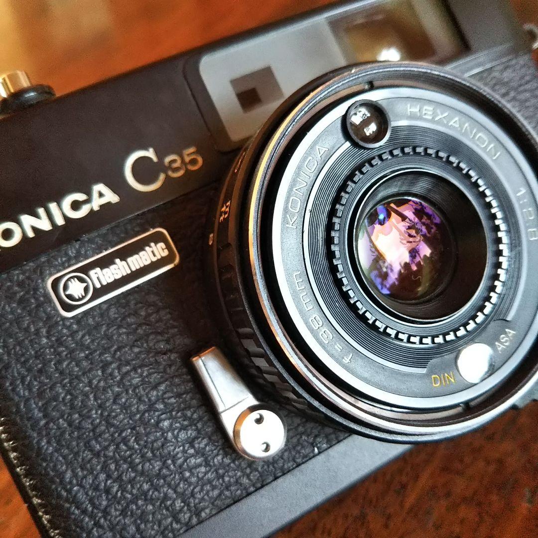 Konica C35 flash matic コニカ c35 フラッシュマチック - メルカリ
