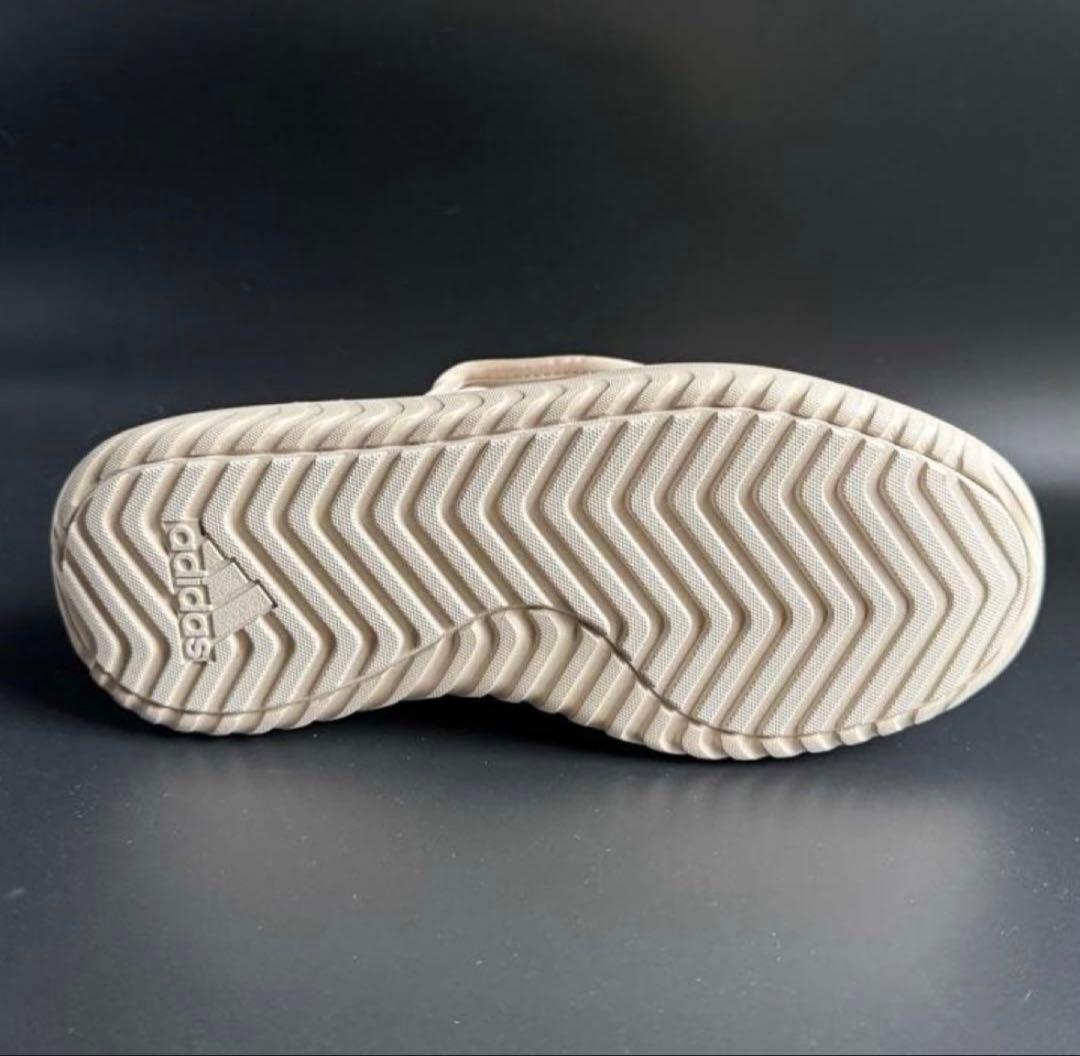 韓国限定】24.5cmアディダスGRAND COURT MULEベージュ