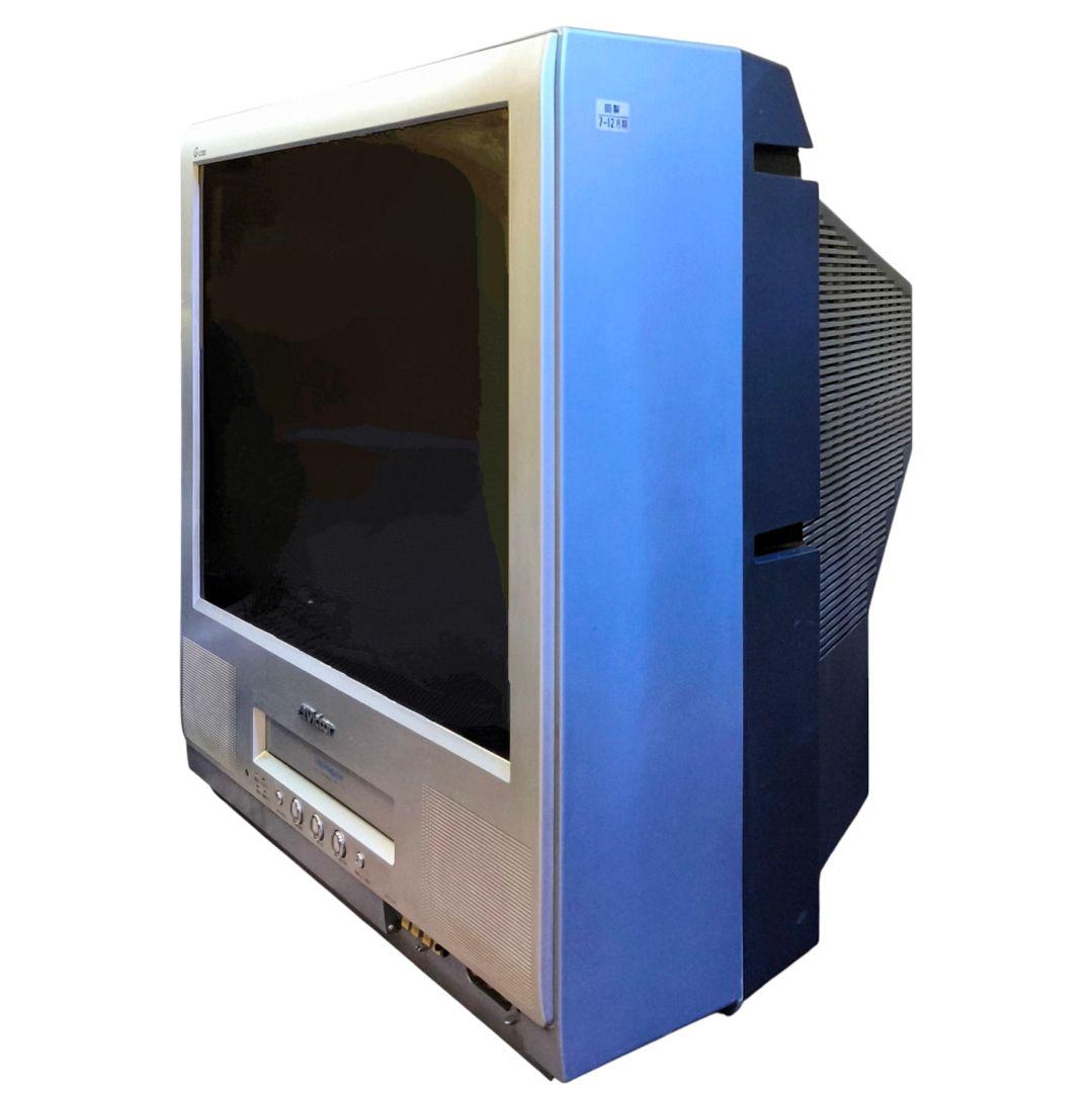 昭和レトロ】ビクター 21型フラットステレオテレビデオ AV-21VR1型