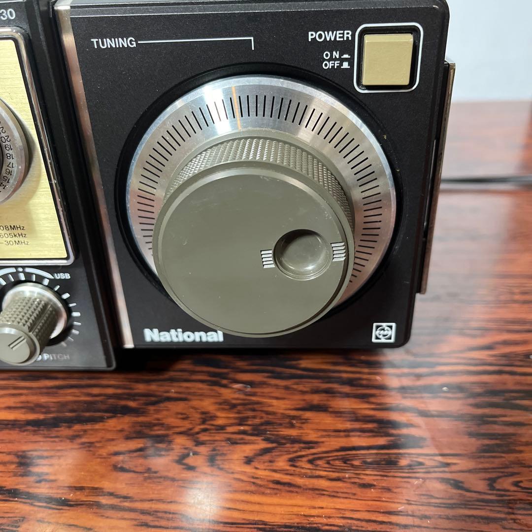 ジャンク National ナショナル RF-B30 BCLラジオ 短波ラジオ - メルカリ
