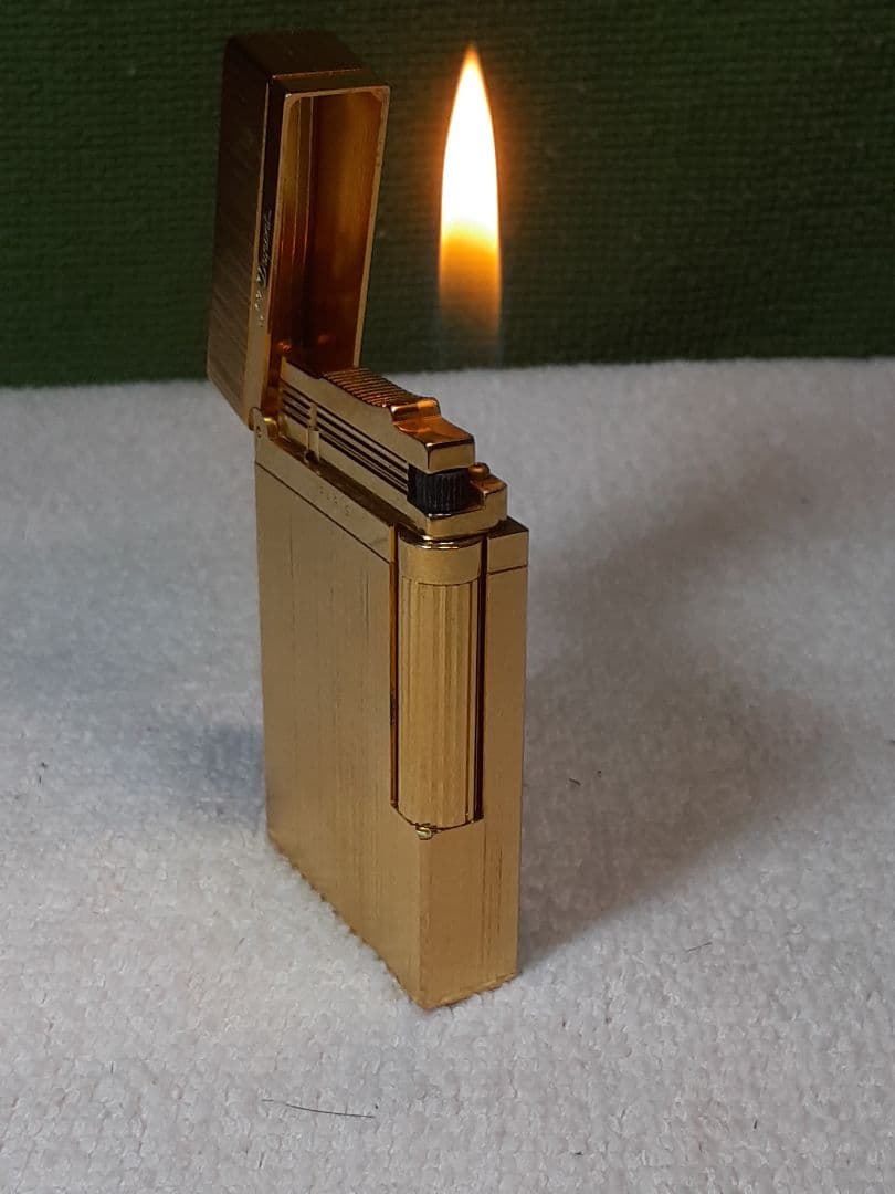 Chapado en Laton ヘアラインゴールド Hg2 デュポンの音 - メルカリ