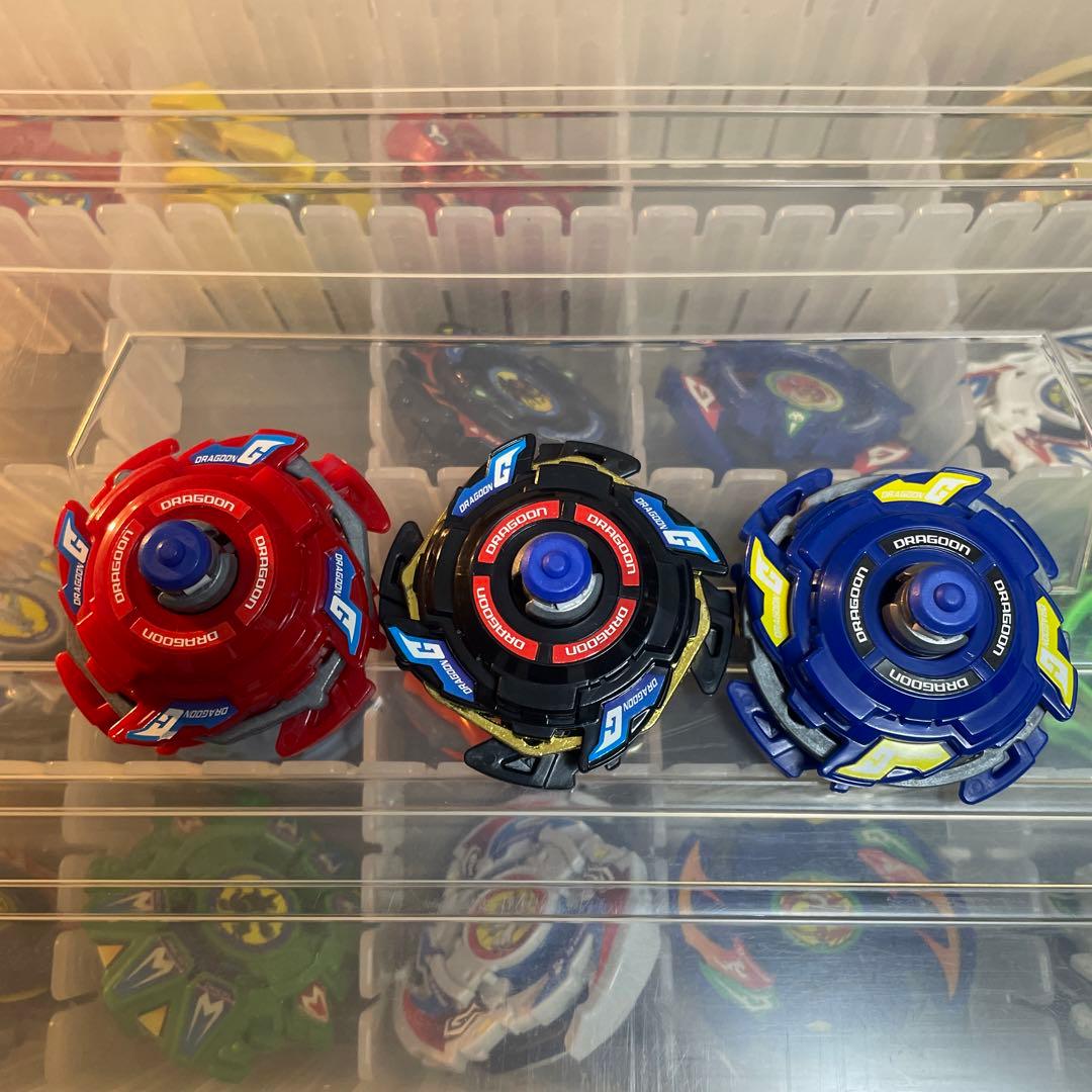 最終値下げ 希少 爆転シュートベイブレード ドラグーンGT 色違い3種