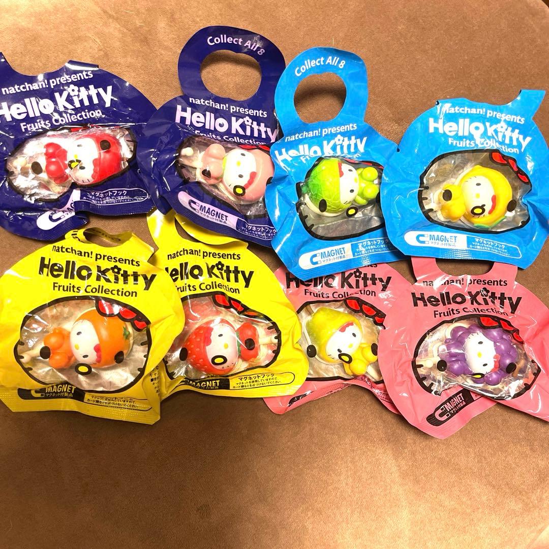 ハローキティ フルーツマグネット コンプリート レトロ ハローキティ×なっちゃん フルーツコレクション マグネット