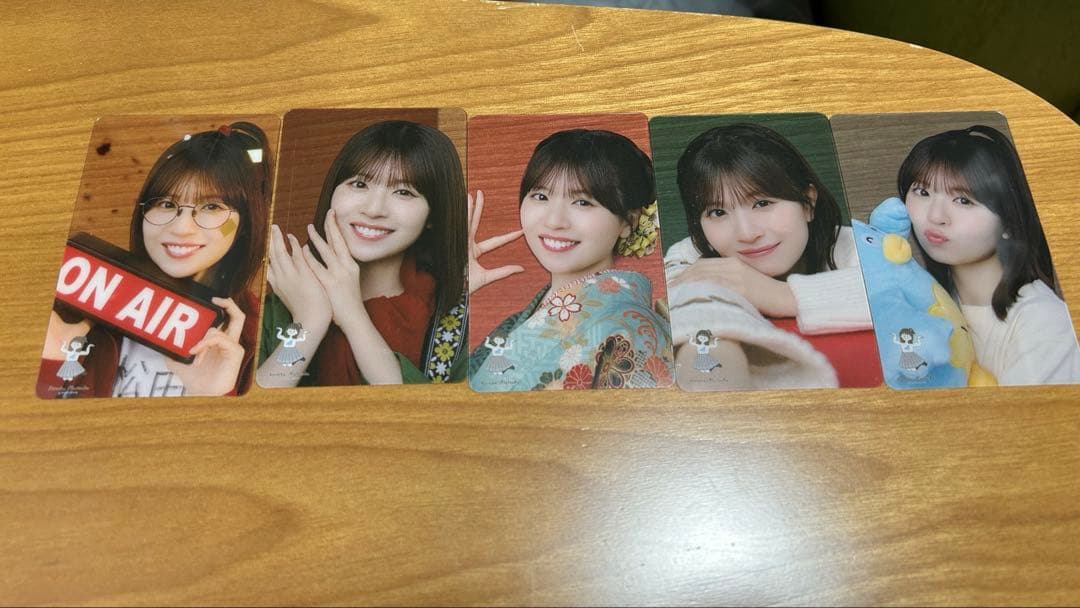 日向坂46 松田好花 卒業セレモニー マツダコくじランダムクリアカード5