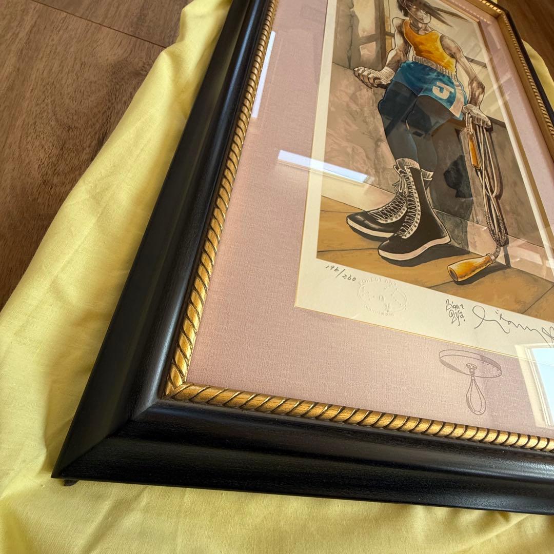 あしたのジョー 版画 COME BACK 証明書あり ちばてつや - メルカリ