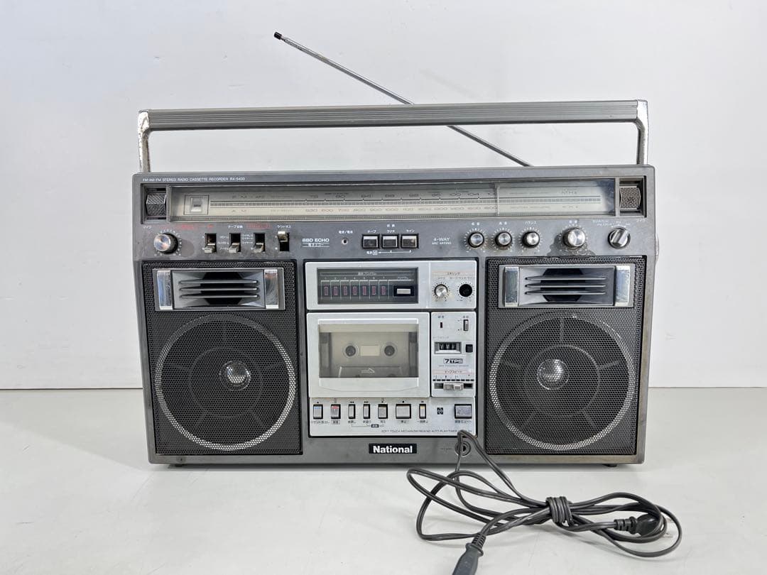 National RX-5400 ラジカセ 通電、音出し確認済 Yahoo!オークション -「national rx-5400」の落札相場・落札価格