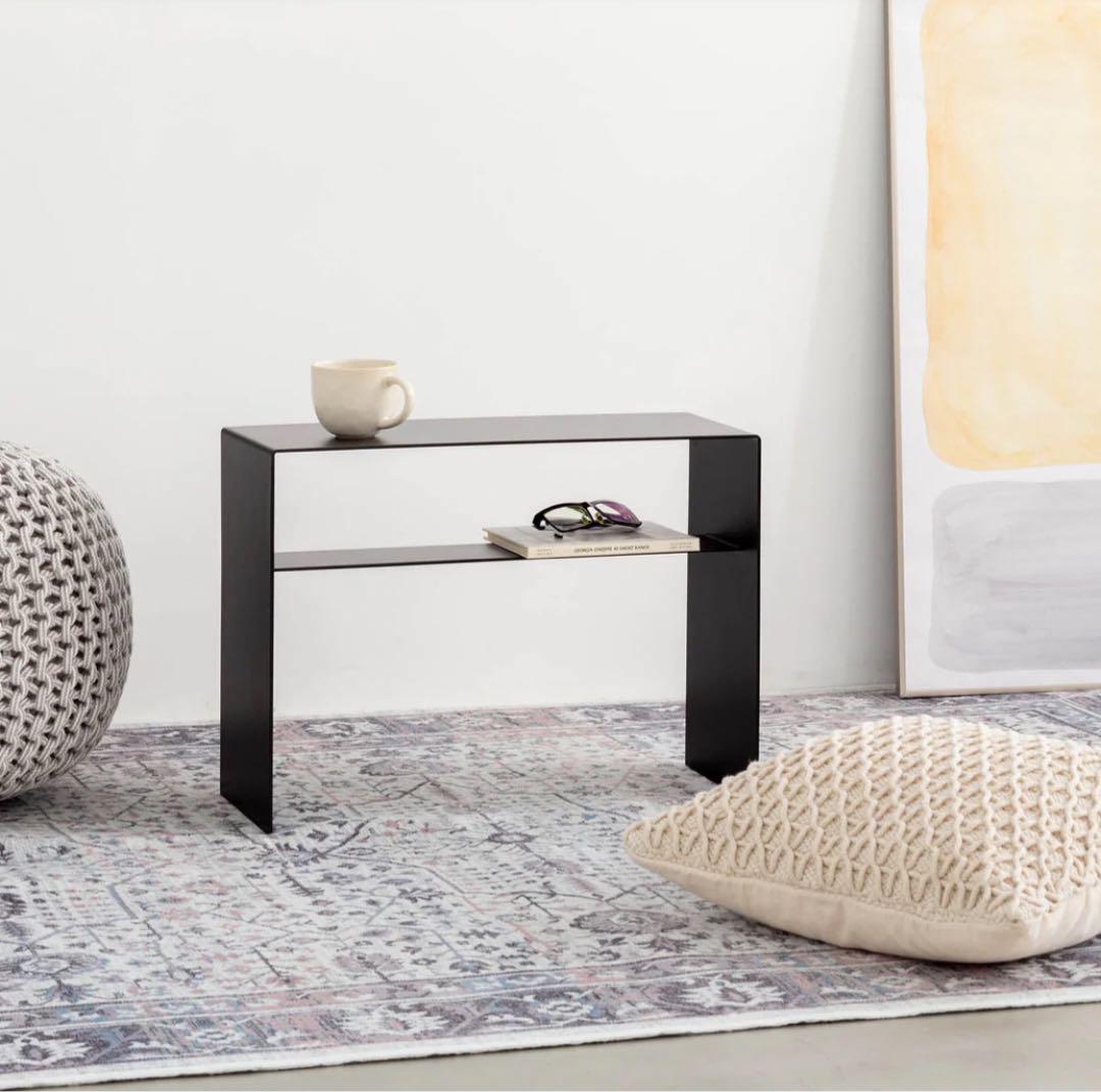 kanademono 2way アイアンプレート サイドテーブル - メルカリ