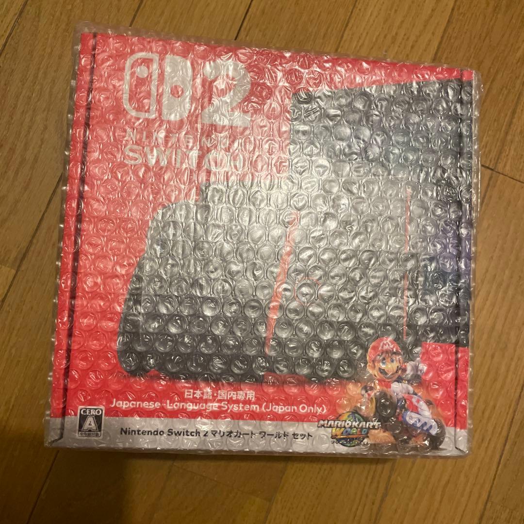 Nintendo Switch2本体 日本語版 マリオカート同梱 Switch2本体と「マリオカート ワールド」がセット！ 日本語・国内専用