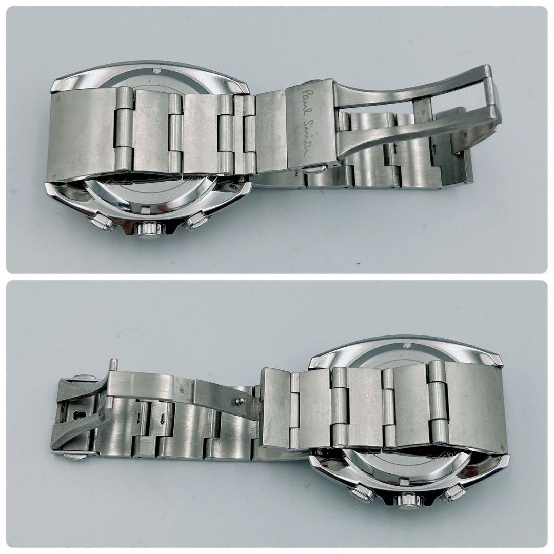 稼働/新品電池】ポールスミス 腕時計 フクロウ ディスクアイズ クロノ