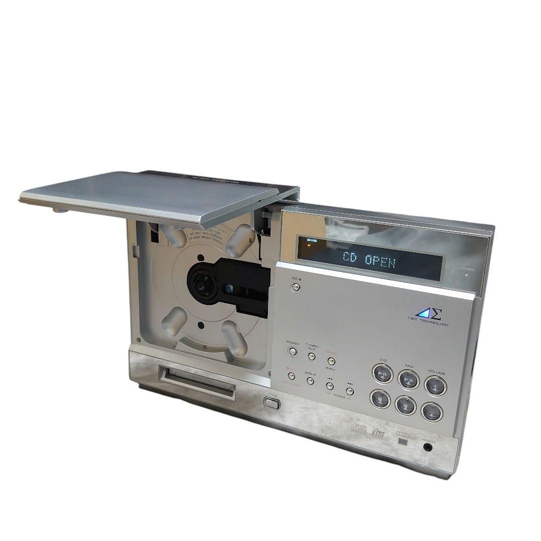 SHARP 1ビットデジタルシステム CD/MDシステムコンポ SD-K800 - メルカリ