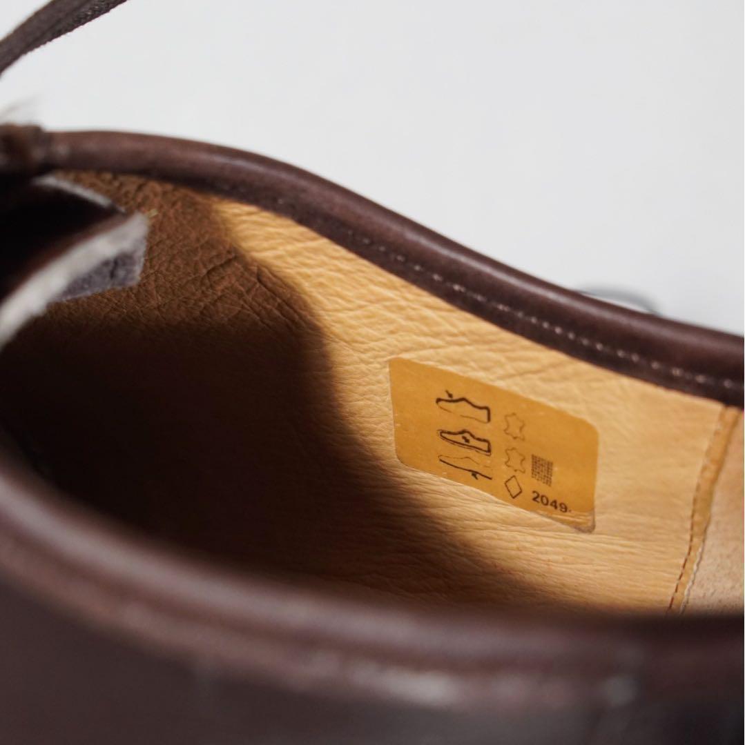 美品《KLEMAN》パドリーニ(42)ハラコ バーガンディー チロリアン