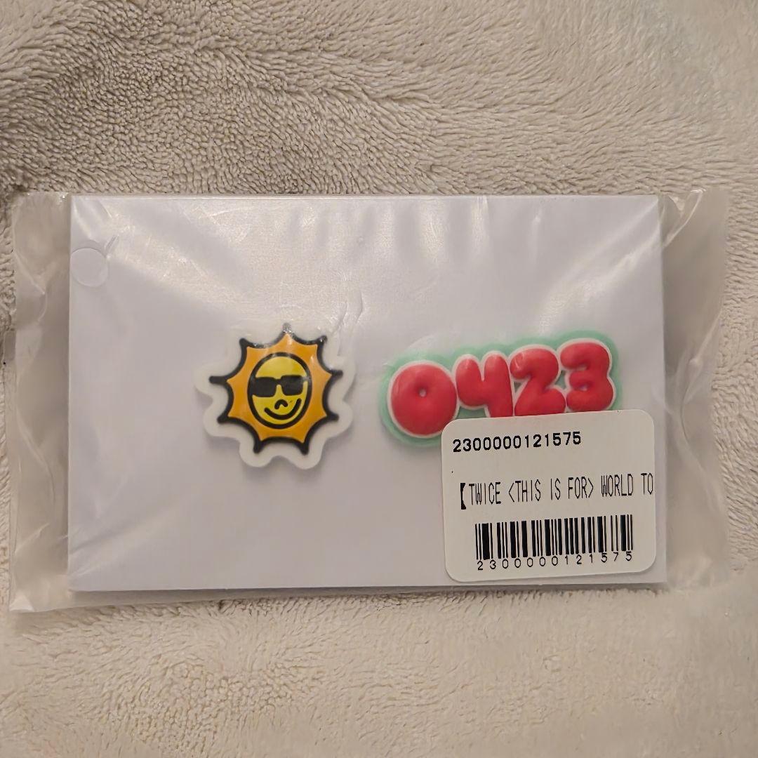 TWICE THIS IS FOR オンラインくじ ラバーピンズセット チェヨン