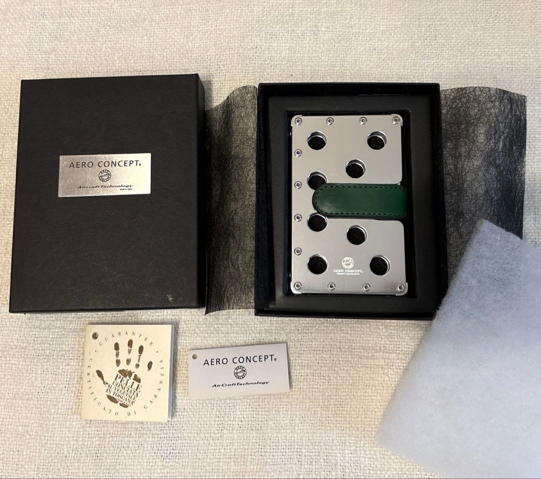 新品未使用】エアロコンセプト AEROCONCEPT カードケース 名刺入れ