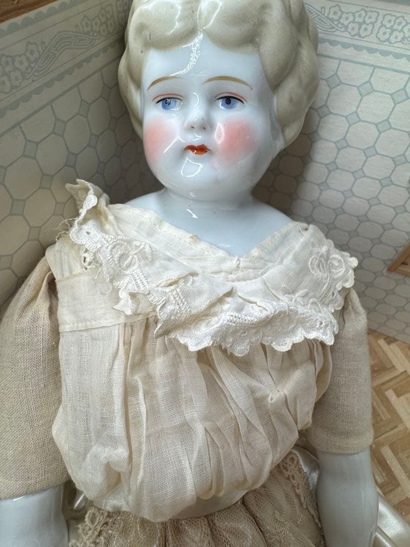 ジ*ー様 ドイツ アンティーク チャイナヘッド ドール 約50センチ