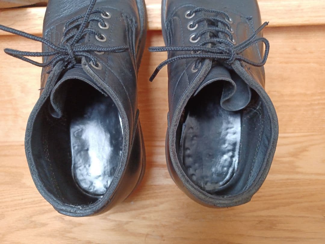 kingking19750420様専用ブラックハソーンブーツ(9E) - メルカリ