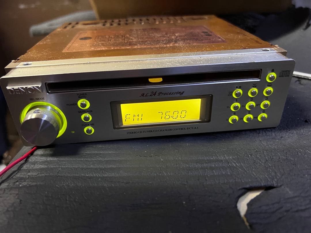 DENON DCT-A1 西九州線電子にて修理済み DCT-A100、故障、分解、修理。CD再生できない。青森県八戸市。市販