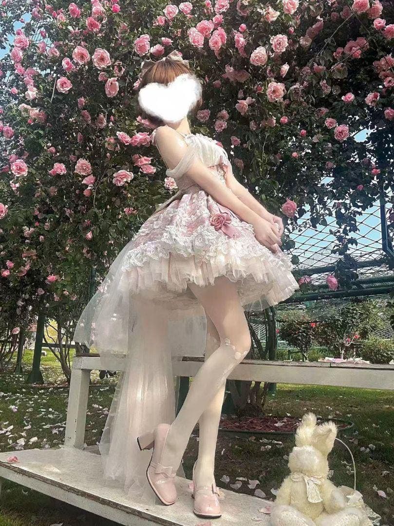 お嬢様 コスプレ メイド衣装 ワンピース 可愛いドレス フェチ ロリータ