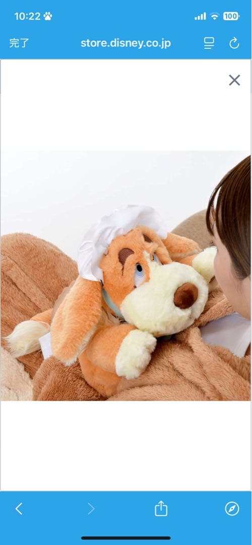 ディズニーストア ピーターパン ナナ 湯たんぽぬいぐるみ - メルカリ