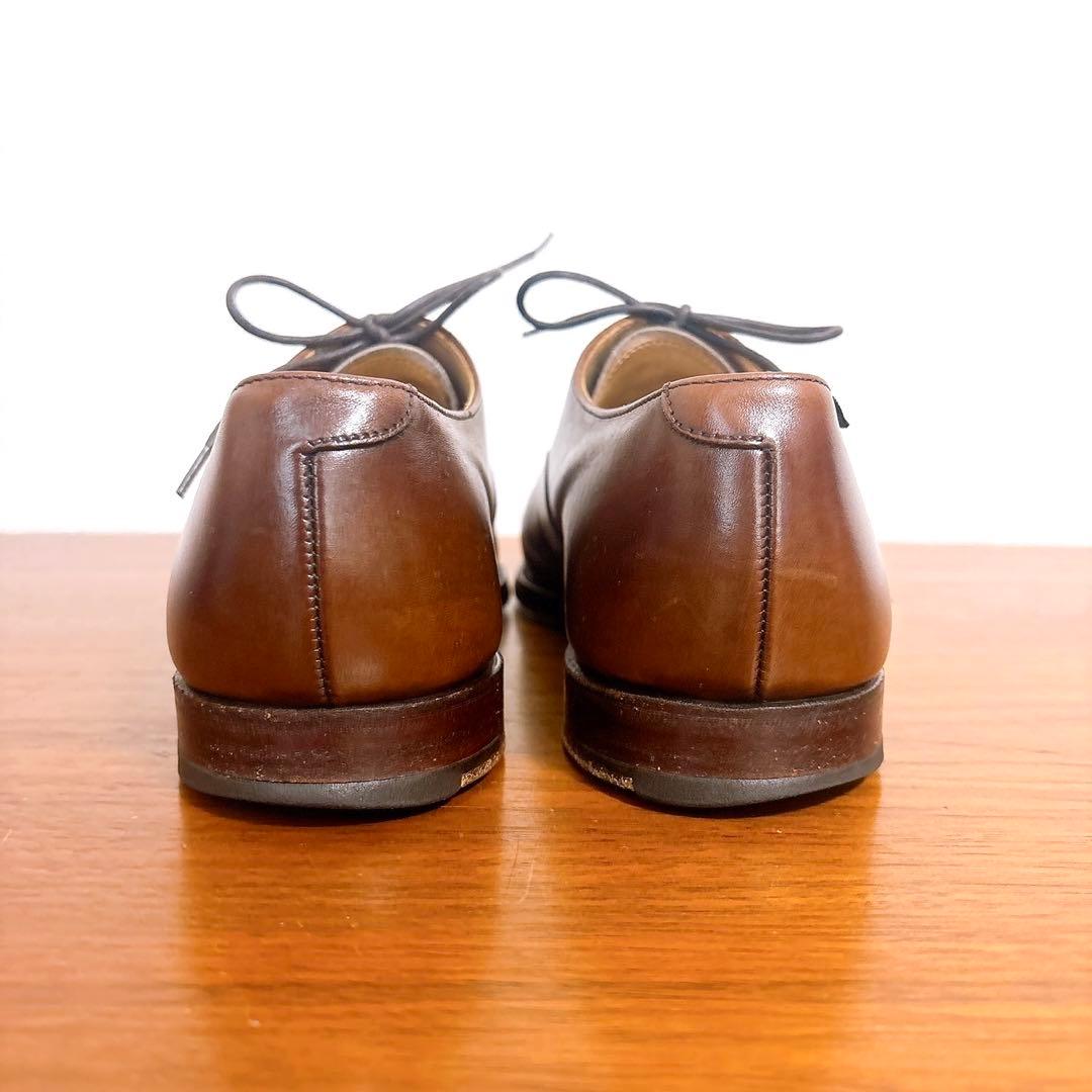 CROCKETT&JONES HALLAM ストレートチップ 7E ブラウン - メルカリ