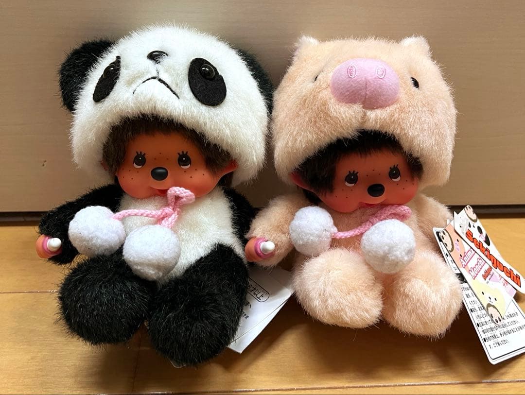 9体セット！monchhichi モンチッチ 干支 アニマル 着ぐるみ - メルカリ
