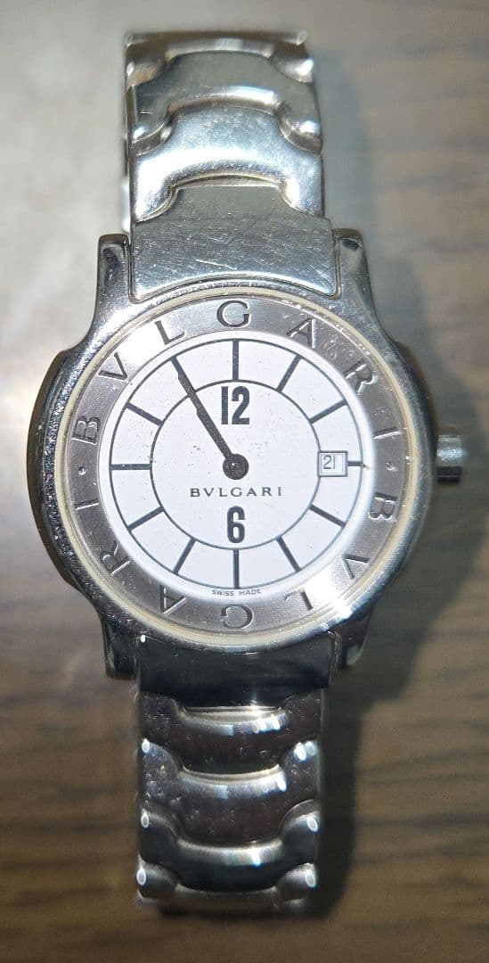 BVLGARI アナログ腕時計 シルバー