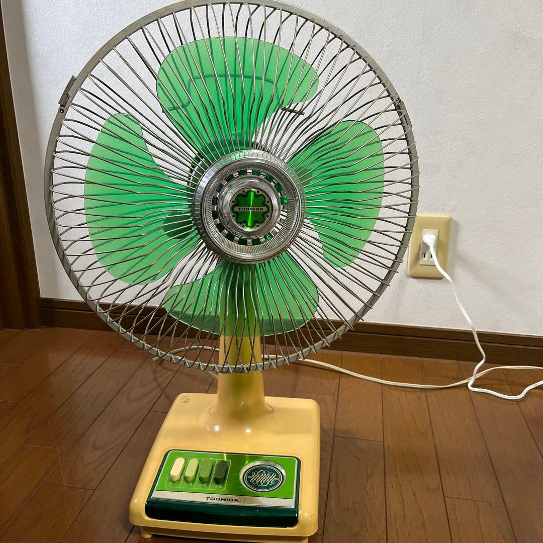 東芝 扇風機 昭和レトロ - メルカリ